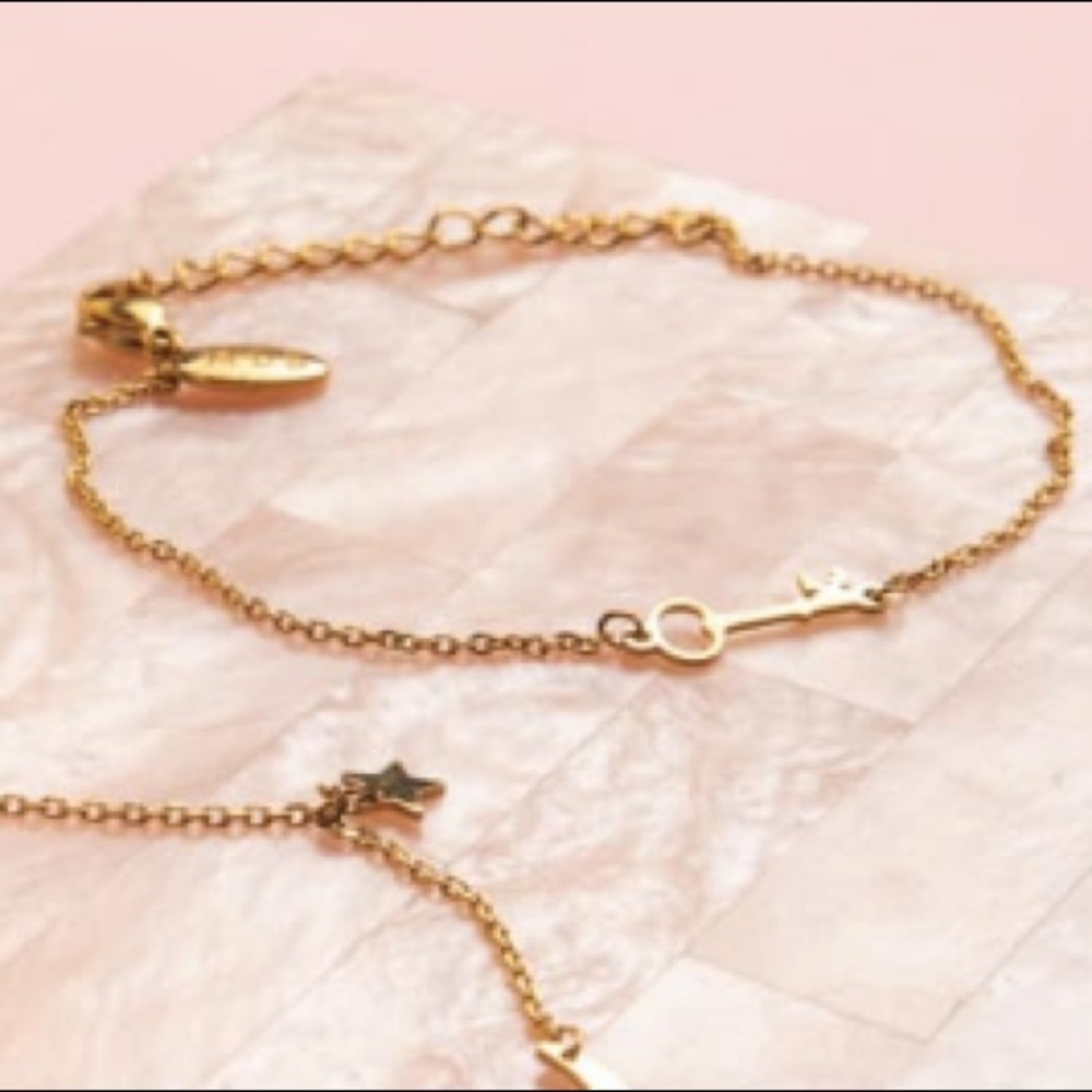 ** GOLD PLATED MARINA DE BUCHI LUXE BRACELET **